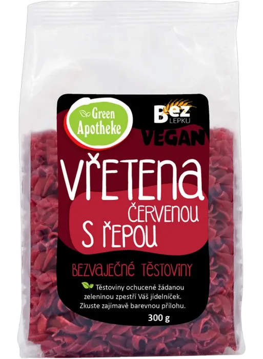 Apotheke Vřetena bezlepková s červenou řepou 300g